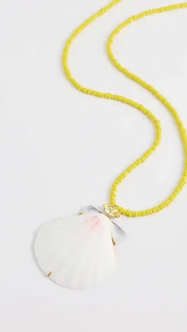 Jennifer Behr Cayman Necklace Yellow One Size | Thumbnail 4 Jennifer Behr Cayman Necklace Yellow One Size | Thumbnail 4
