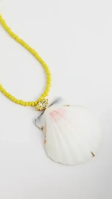 Jennifer Behr Cayman Necklace Yellow One Size | Thumbnail 5 Jennifer Behr Cayman Necklace Yellow One Size | Thumbnail 5