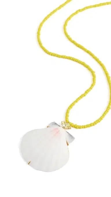 Jennifer Behr Cayman Necklace Yellow One Size | Thumbnail 6 Jennifer Behr Cayman Necklace Yellow One Size | Thumbnail 6