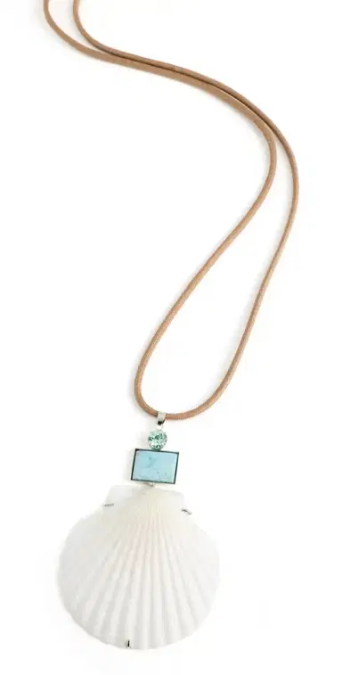 Jennifer Behr Ailsa Necklace Larimar One Size | Thumbnail 1 Jennifer Behr Ailsa Necklace Larimar One Size | Thumbnail 1