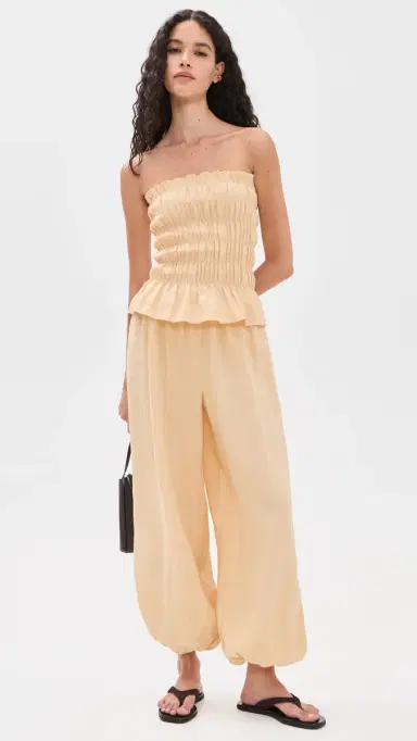 Faithfull Tiera Linen Top Daffodil | Thumbnail 5 Faithfull Tiera Linen Top Daffodil | Thumbnail 5