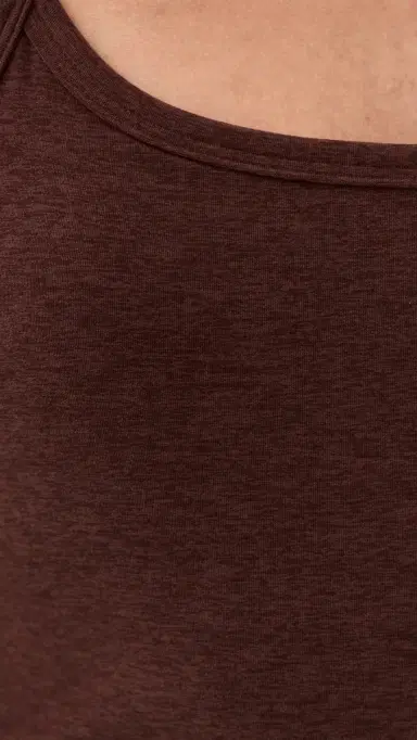Beyond Yoga Spacedye Slim Racerback Cropped Tank Iced Mocha Heather | Thumbnail 6 Beyond Yoga Spacedye Slim Racerback Cropped Tank Iced Mocha Heather | Thumbnail 6
