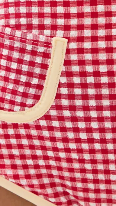 Montce icro Polly Bikini Bottoms Red icro Gingham | Thumbnail 5 Montce icro Polly Bikini Bottoms Red icro Gingham | Thumbnail 5