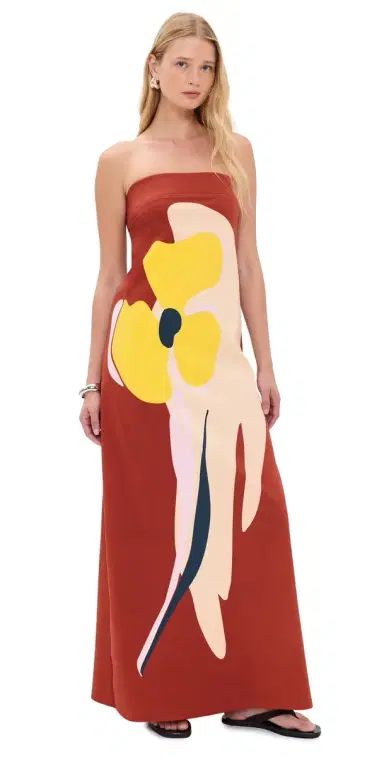 ESSENTIEL ANTWERP Jannick Printed Jersey Dress Combo Faded Plum | Thumbnail 1 ESSENTIEL ANTWERP Jannick Printed Jersey Dress Combo Faded Plum | Thumbnail 1