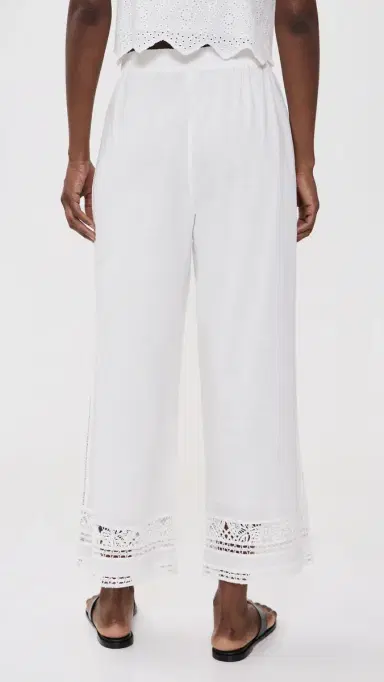 Z Supply Scout Embroidered Pants White | Thumbnail 3 Z Supply Scout Embroidered Pants White | Thumbnail 3