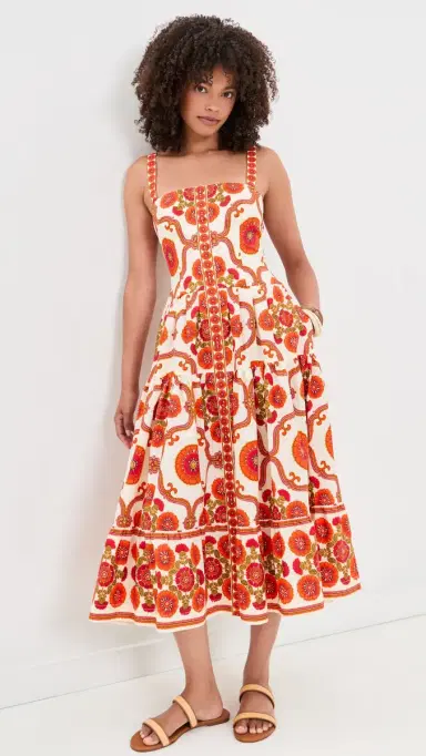 Cara Cara Margarita Dress Mod Floral | Thumbnail 2 Cara Cara Margarita Dress Mod Floral | Thumbnail 2