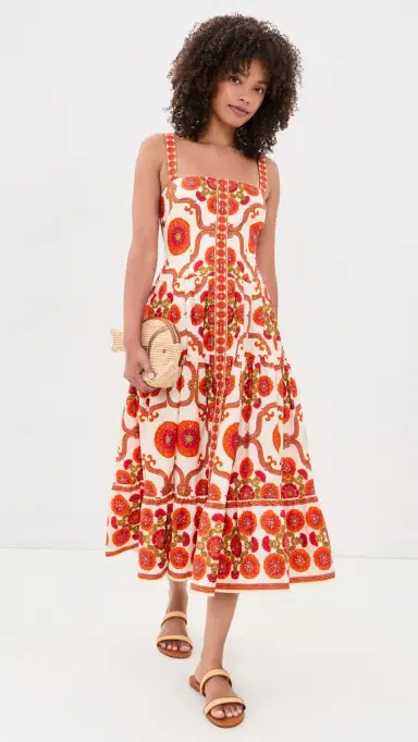 Cara Cara Margarita Dress Mod Floral | Thumbnail 5 Cara Cara Margarita Dress Mod Floral | Thumbnail 5
