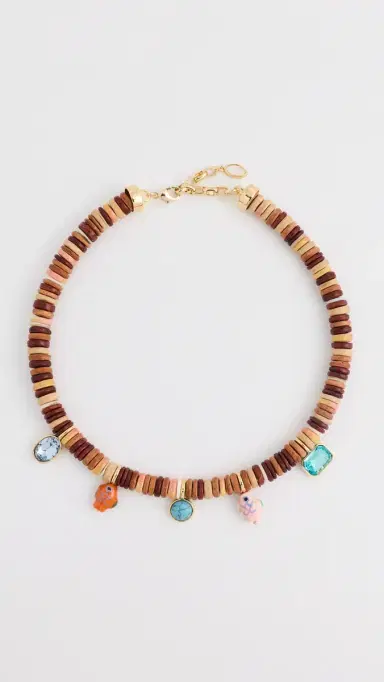 Mignonne Gavigan Norie Necklace Brown One Size | Thumbnail 2 Mignonne Gavigan Norie Necklace Brown One Size | Thumbnail 2
