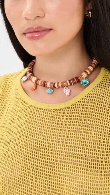 Mignonne Gavigan Norie Necklace Brown One Size | Thumbnail 3 Mignonne Gavigan Norie Necklace Brown One Size | Thumbnail 3