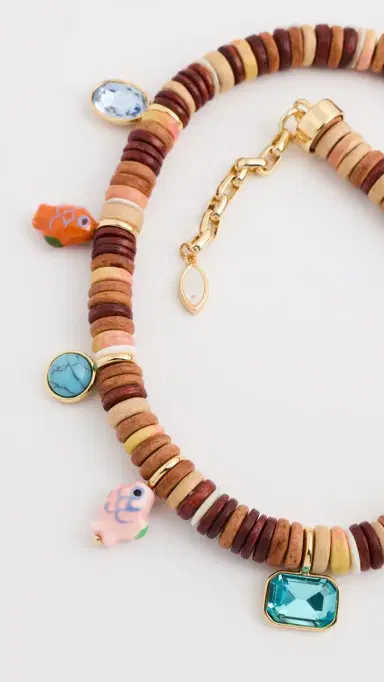 Mignonne Gavigan Norie Necklace Brown One Size | Thumbnail 4 Mignonne Gavigan Norie Necklace Brown One Size | Thumbnail 4