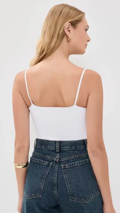 Free People Seamless V Neck Cami White | Thumbnail 3 Free People Seamless V Neck Cami White | Thumbnail 3