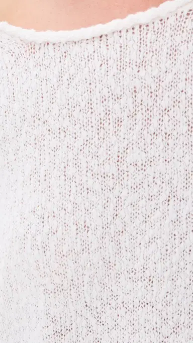 SPRWMN Off houlder Sweater White | Thumbnail 6 SPRWMN Off houlder Sweater White | Thumbnail 6
