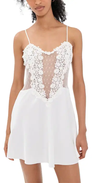 Flora Nikrooz Showstopper Lace Chemise | Thumbnail 1 Flora Nikrooz Showstopper Lace Chemise | Thumbnail 1