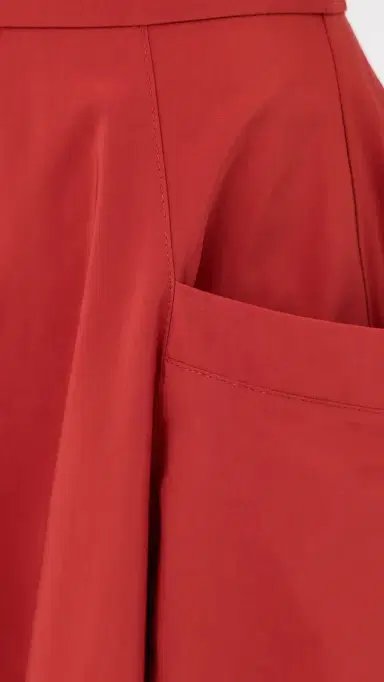 Tibi Nylon Lantern Skirt Red 6 | Thumbnail 6 Tibi Nylon Lantern Skirt Red 6 | Thumbnail 6