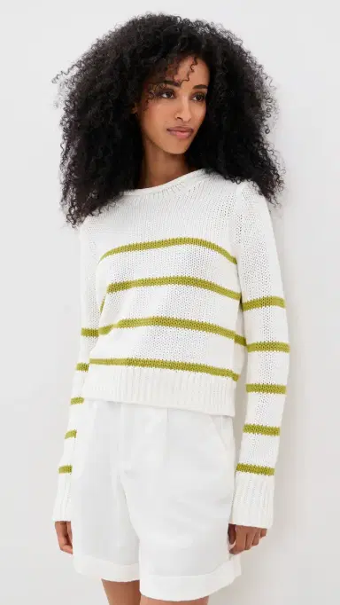 La Ligne Mini arina Sweater Cream/Key Lime | Thumbnail 2 La Ligne Mini arina Sweater Cream/Key Lime | Thumbnail 2