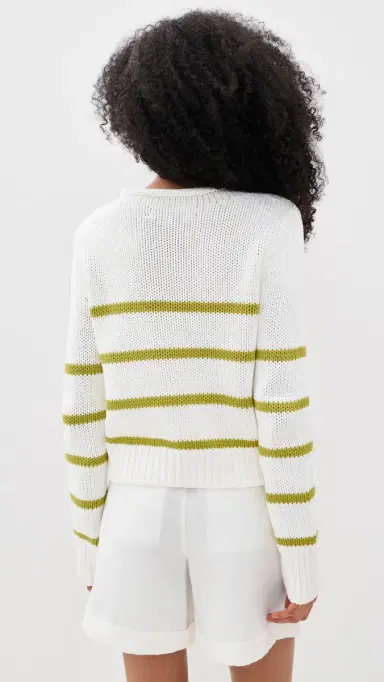 La Ligne Mini arina Sweater Cream/Key Lime | Thumbnail 3 La Ligne Mini arina Sweater Cream/Key Lime | Thumbnail 3