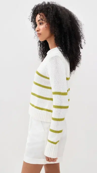 La Ligne Mini arina Sweater Cream/Key Lime | Thumbnail 4 La Ligne Mini arina Sweater Cream/Key Lime | Thumbnail 4