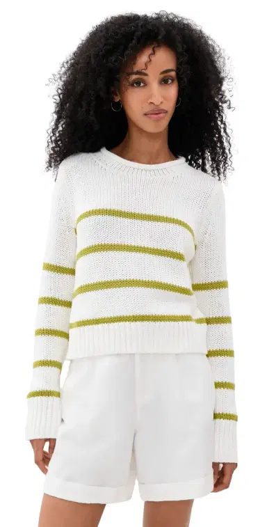 La Ligne Mini arina Sweater Cream/Key Lime | Thumbnail 1 La Ligne Mini arina Sweater Cream/Key Lime | Thumbnail 1