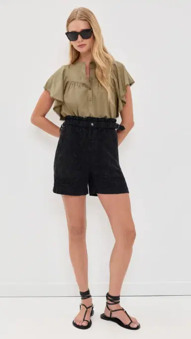 ISABEL MARANT ÉTOILE Marlie Blouse Light Bronze | Thumbnail 5 ISABEL MARANT ÉTOILE Marlie Blouse Light Bronze | Thumbnail 5