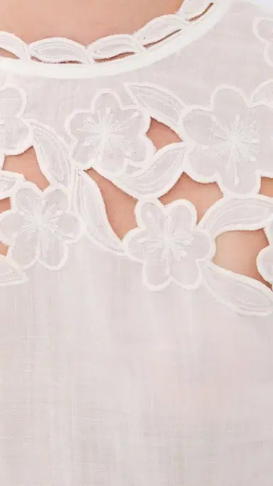 Isabel Marant Relda Top White | Thumbnail 6 Isabel Marant Relda Top White | Thumbnail 6