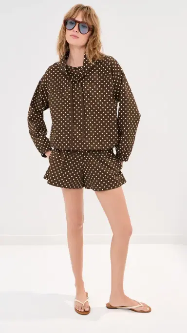 LE BOP Carson Anorak Brown/White M | Thumbnail 5 LE BOP Carson Anorak Brown/White M | Thumbnail 5