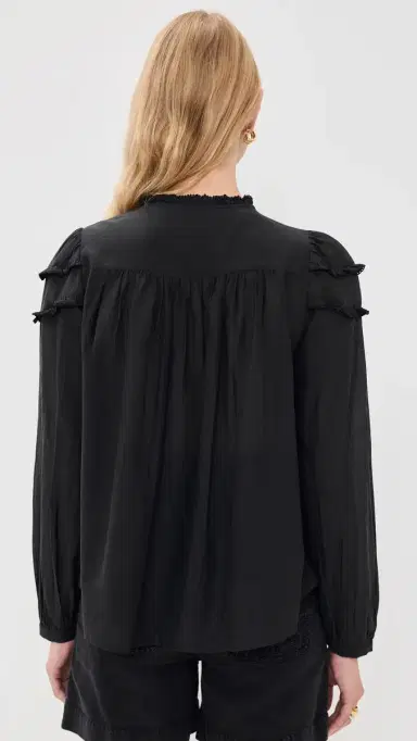 Isabel Marant Étoile Christa Top Black | Thumbnail 3 Isabel Marant Étoile Christa Top Black | Thumbnail 3