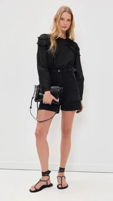 Isabel Marant Étoile Christa Top Black | Thumbnail 5 Isabel Marant Étoile Christa Top Black | Thumbnail 5