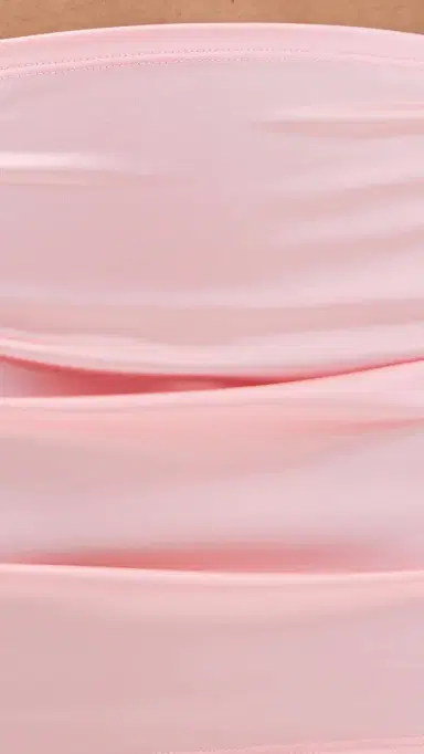Montce Pale Blush Silkie Ruched Micro Skirt Pale Blush Silkie | Thumbnail 6 Montce Pale Blush Silkie Ruched Micro Skirt Pale Blush Silkie | Thumbnail 6