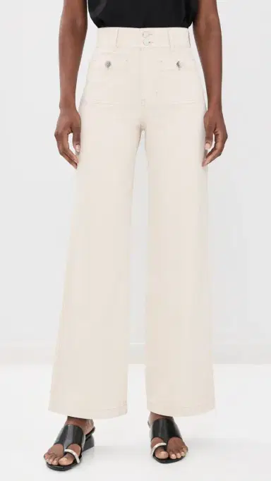 Veronica Beard Jean Taylor Jeans Ecru | Thumbnail 2 Veronica Beard Jean Taylor Jeans Ecru | Thumbnail 2