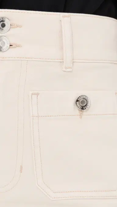 Veronica Beard Jean Taylor Jeans Ecru | Thumbnail 6 Veronica Beard Jean Taylor Jeans Ecru | Thumbnail 6