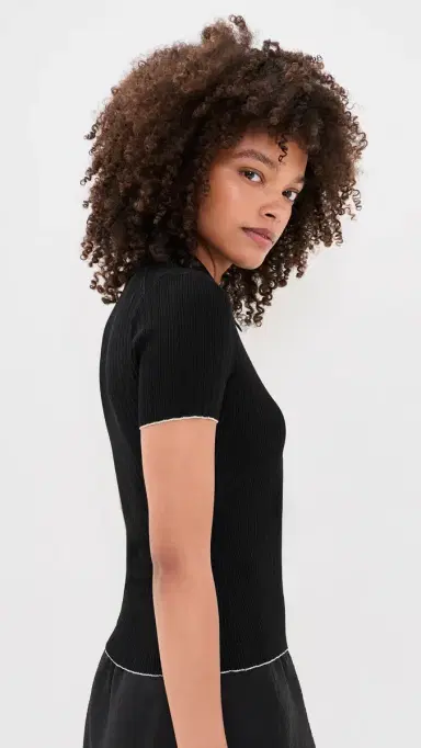 By Malene Birger Benita Polo Top Black | Thumbnail 4 By Malene Birger Benita Polo Top Black | Thumbnail 4