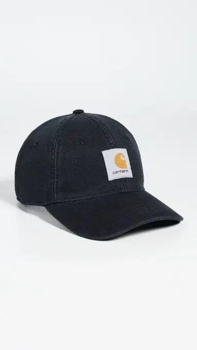 Carhartt WIP Canvas Cap Black One Size | Thumbnail 2 Carhartt WIP Canvas Cap Black One Size | Thumbnail 2
