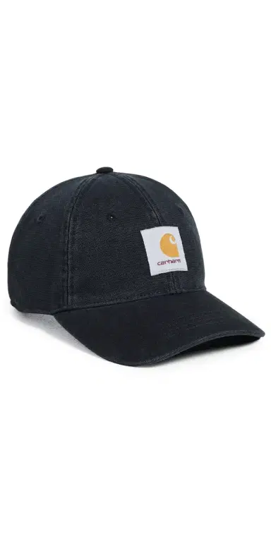 Carhartt WIP Canvas Cap Black One Size | Thumbnail 1 Carhartt WIP Canvas Cap Black One Size | Thumbnail 1