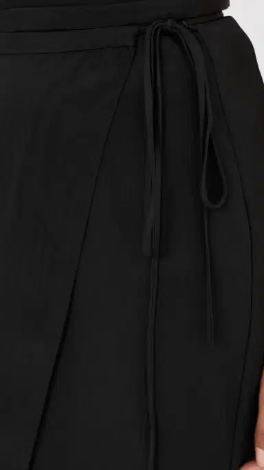 Tibi Summer Slip Wrap Skirt Black | Thumbnail 6 Tibi Summer Slip Wrap Skirt Black | Thumbnail 6