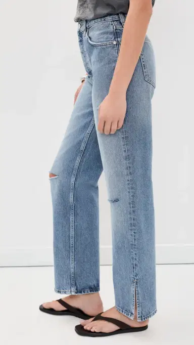 Anine Bing Roy Jeans Pacific Blue | Thumbnail 4 Anine Bing Roy Jeans Pacific Blue | Thumbnail 4