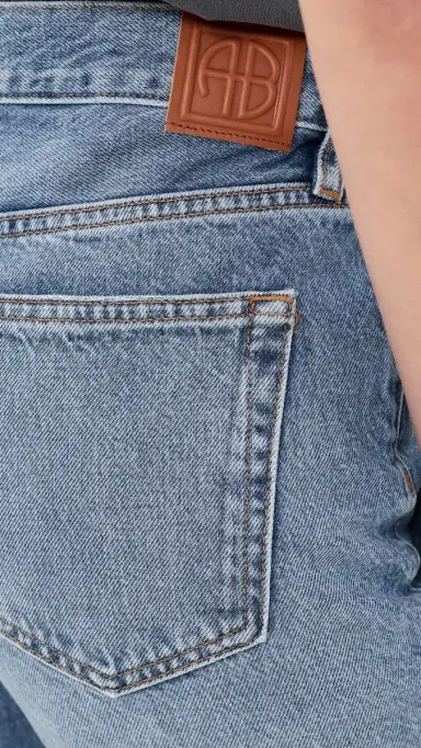 Anine Bing Roy Jeans Pacific Blue | Thumbnail 6 Anine Bing Roy Jeans Pacific Blue | Thumbnail 6