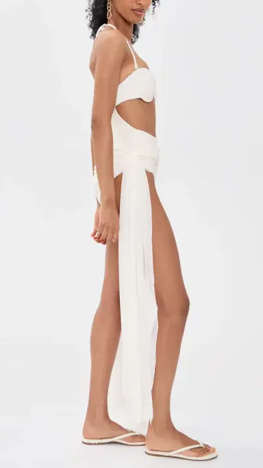 Andrea Iyamah Andes One Piece Ivory M | Thumbnail 5 Andrea Iyamah Andes One Piece Ivory M | Thumbnail 5