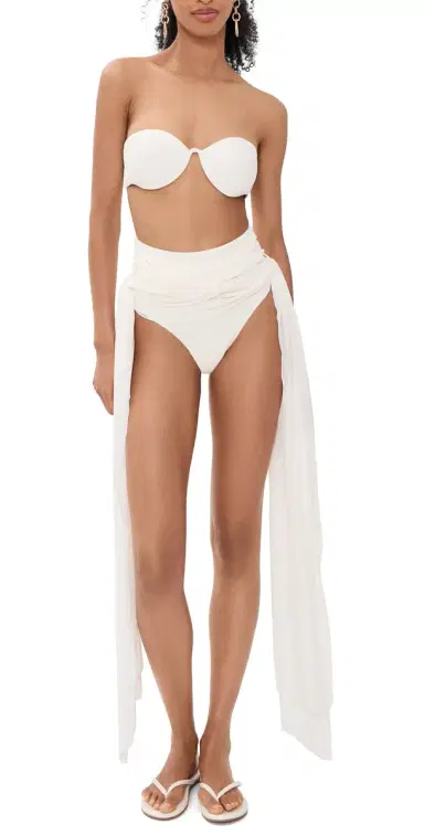 Andrea Iyamah Andes One Piece Ivory M | Thumbnail 1 Andrea Iyamah Andes One Piece Ivory M | Thumbnail 1