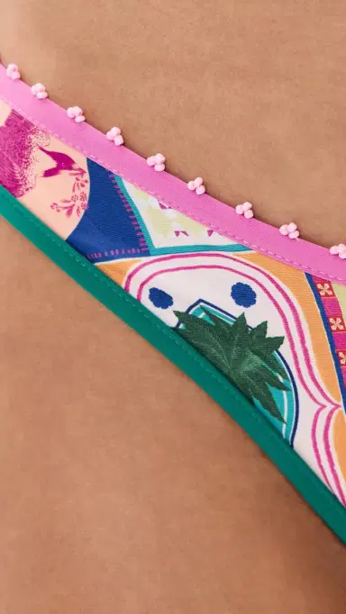 Agua Bendita Avy Hand Embroidered Reversible Bikini Bottoms Multicolor S | Thumbnail 6 Agua Bendita Avy Hand Embroidered Reversible Bikini Bottoms Multicolor S | Thumbnail 6