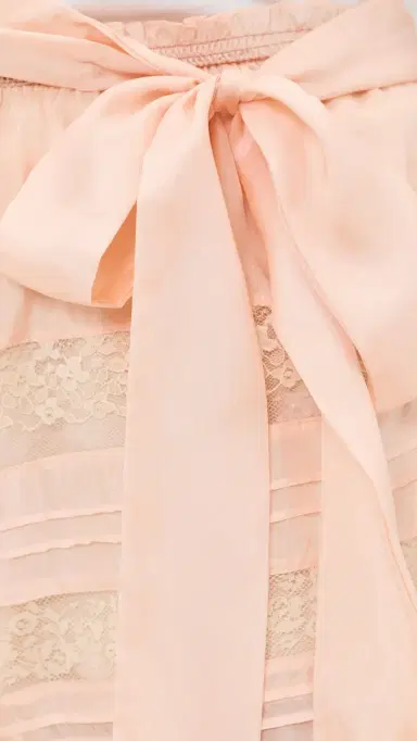 LoveShackFancy Emanuela ilk Shorts PETAL PEACH | Thumbnail 6 LoveShackFancy Emanuela ilk Shorts PETAL PEACH | Thumbnail 6