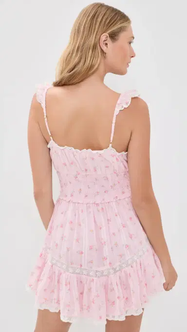 LoveShackFancy Maralina Dress Sweet Nectar S | Thumbnail 3 LoveShackFancy Maralina Dress Sweet Nectar S | Thumbnail 3