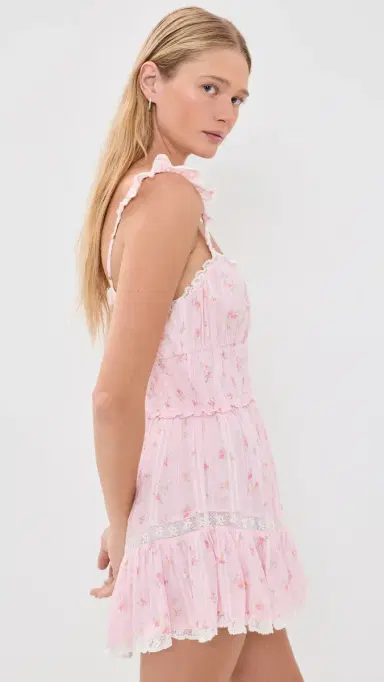 LoveShackFancy Maralina Dress Sweet Nectar S | Thumbnail 4 LoveShackFancy Maralina Dress Sweet Nectar S | Thumbnail 4