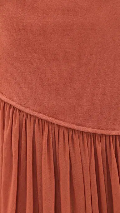 Ronny Kobo eyer Midi Dress Rust | Thumbnail 6 Ronny Kobo eyer Midi Dress Rust | Thumbnail 6