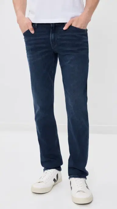 PAIGE Normandie Transcend Vintage Straight Jeans Jenkins | Thumbnail 2 PAIGE Normandie Transcend Vintage Straight Jeans Jenkins | Thumbnail 2