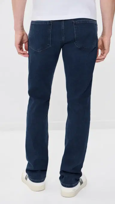PAIGE Normandie Transcend Vintage Straight Jeans Jenkins | Thumbnail 3 PAIGE Normandie Transcend Vintage Straight Jeans Jenkins | Thumbnail 3
