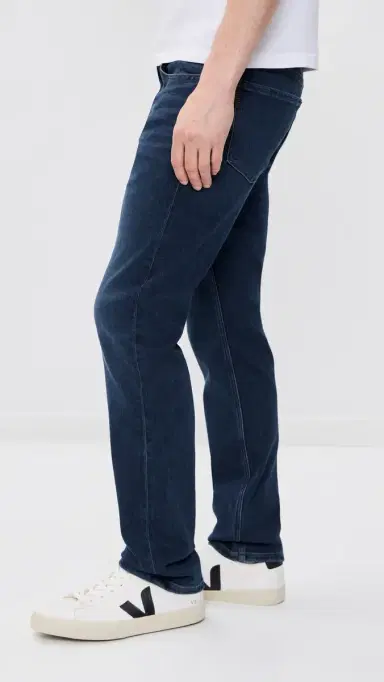 PAIGE Normandie Transcend Vintage Straight Jeans Jenkins | Thumbnail 4 PAIGE Normandie Transcend Vintage Straight Jeans Jenkins | Thumbnail 4