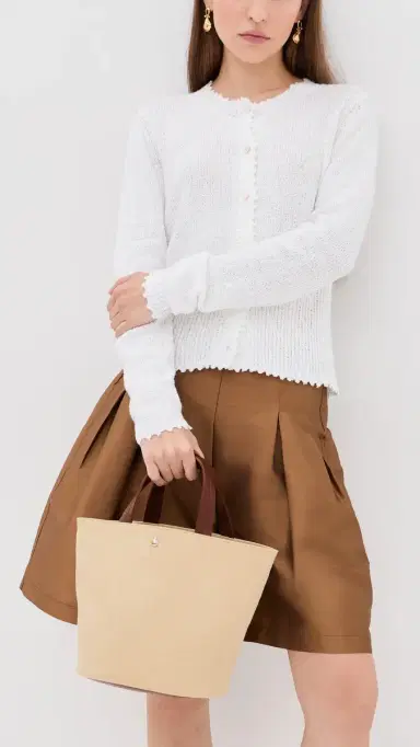 Jenni Kayne Beige Gem Bucket Bag Beige One Size | Thumbnail 3 Jenni Kayne Beige Gem Bucket Bag Beige One Size | Thumbnail 3
