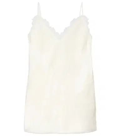 RÓHE Róhe Lace-trimmed satin camisole | Thumbnail 1 RÓHE Róhe Lace-trimmed satin camisole | Thumbnail 1