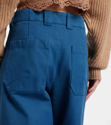 Chloé Chloé Cropped barrel-leg pants | Thumbnail 3 Chloé Chloé Cropped barrel-leg pants | Thumbnail 3