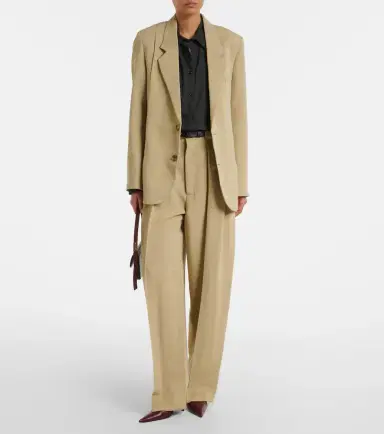 Victoria Beckham Single-breasted blazer | Thumbnail 2 Victoria Beckham Single-breasted blazer | Thumbnail 2